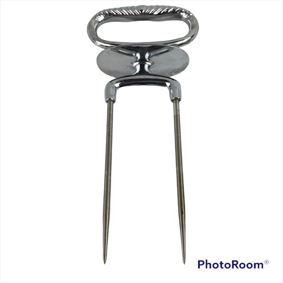 Vintage Carving Fork Mason Carve-Rite Fork for Turkey / Ham / Roast Holder - Picture 3 of 8